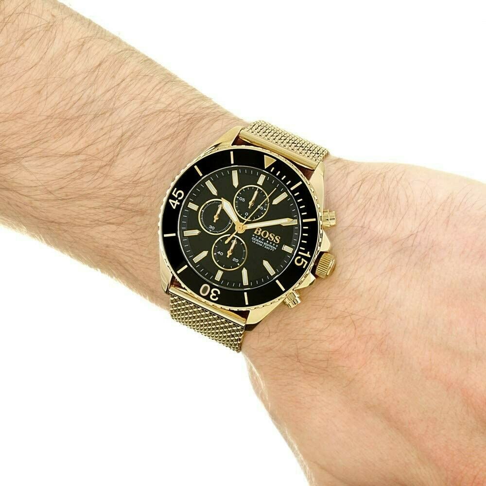 Hugo Boss Yellow Stainless Steel Men's Watch 1513703