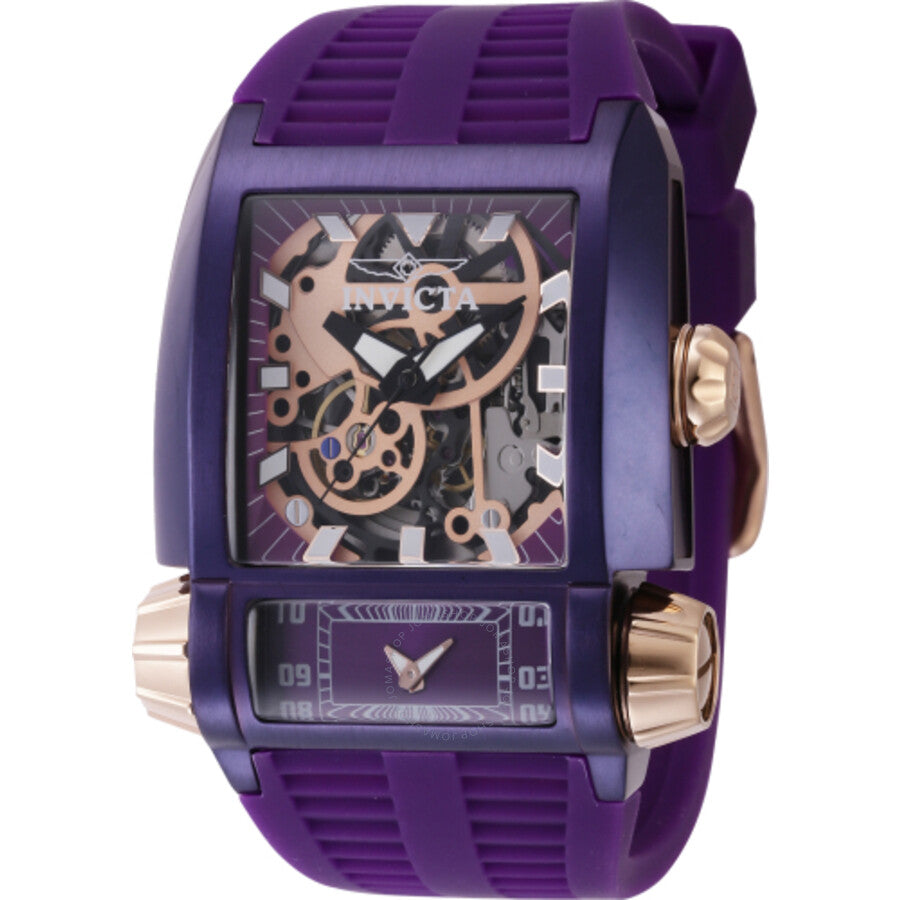 Invicta Akula Automatic Purple Dial Men's Watch 41733 - The Watches Men & Co