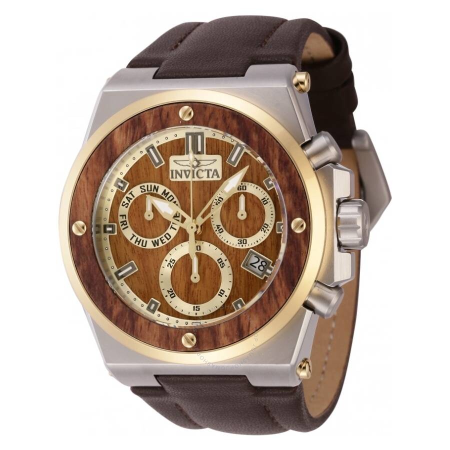 Invicta Akula Chronograph Quartz Brown Dial Unisex Watch 45716 - The Watches Men & Co
