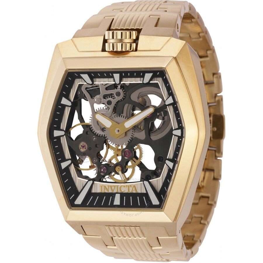 Invicta Akula Ivory and Black Dial Men's Hand Wind Watch 44013 - The Watches Men & Co