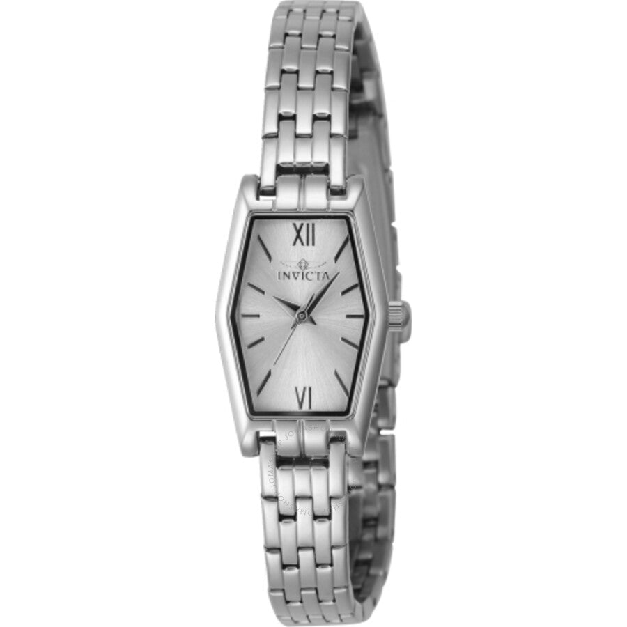 Invicta Angel Quartz Silver Dial Ladies Watch 48122 - The Watches Men & Co
