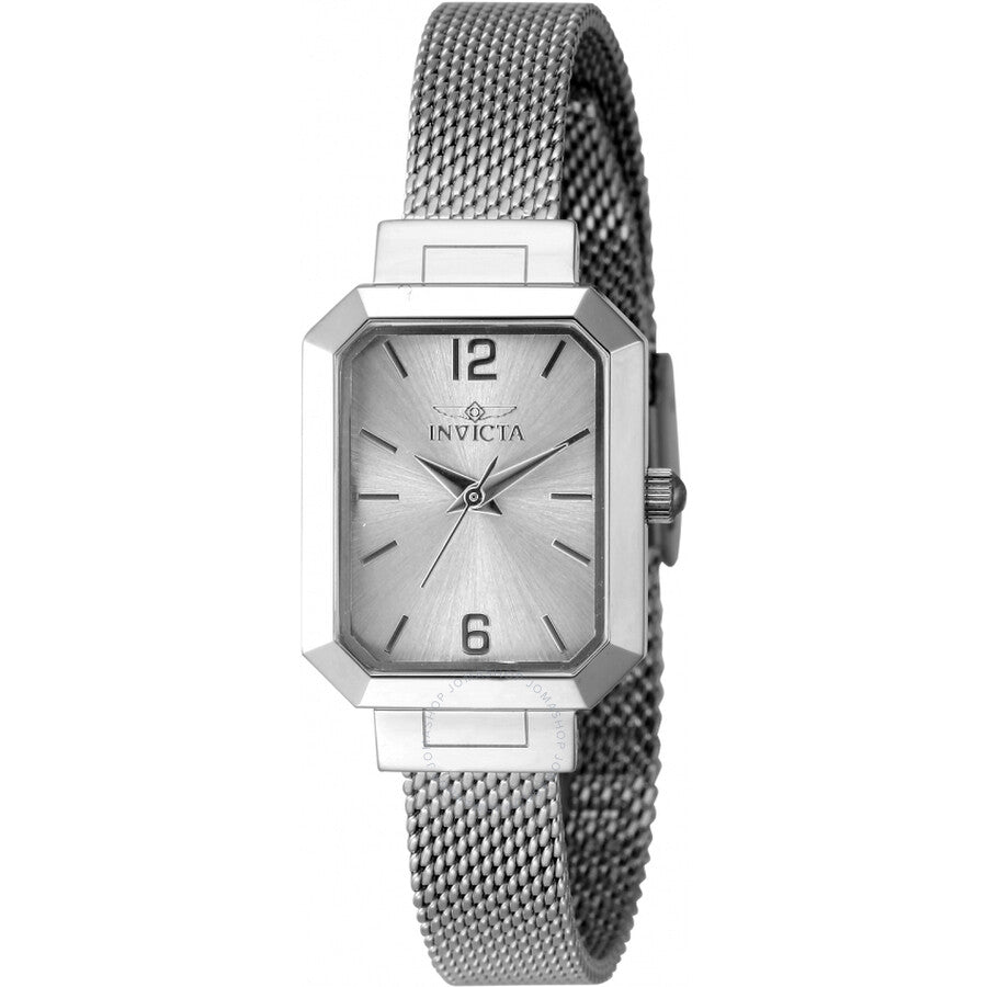 Invicta Angel Quartz Silver Dial Ladies Watch 48150 - The Watches Men & Co