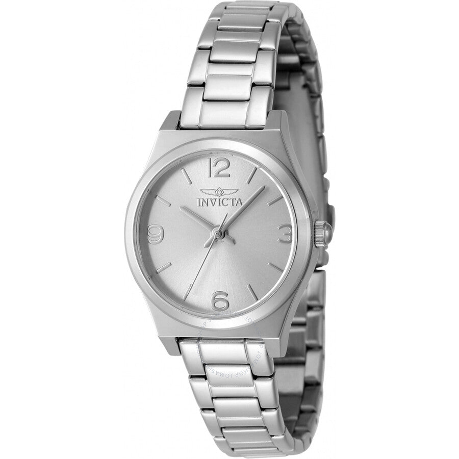 Invicta Angel Quartz Silver Dial Ladies Watch 48246 - The Watches Men & Co
