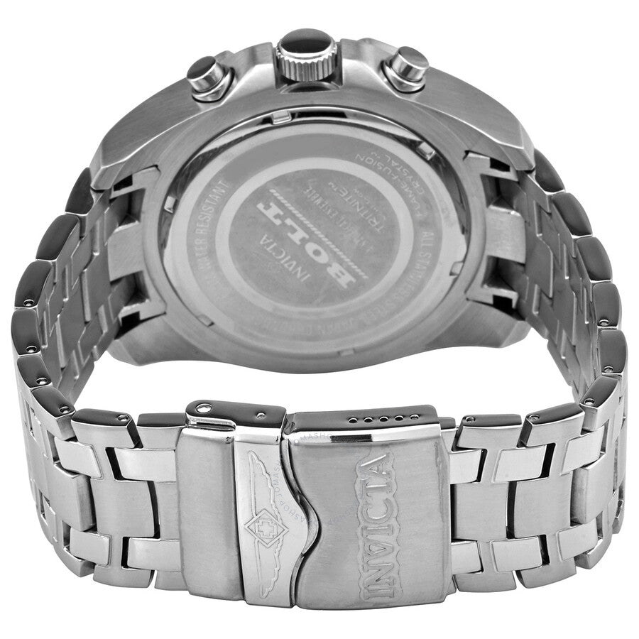 Invicta Bolt Chronograph Quartz Silver Dial Men's Watch 34117