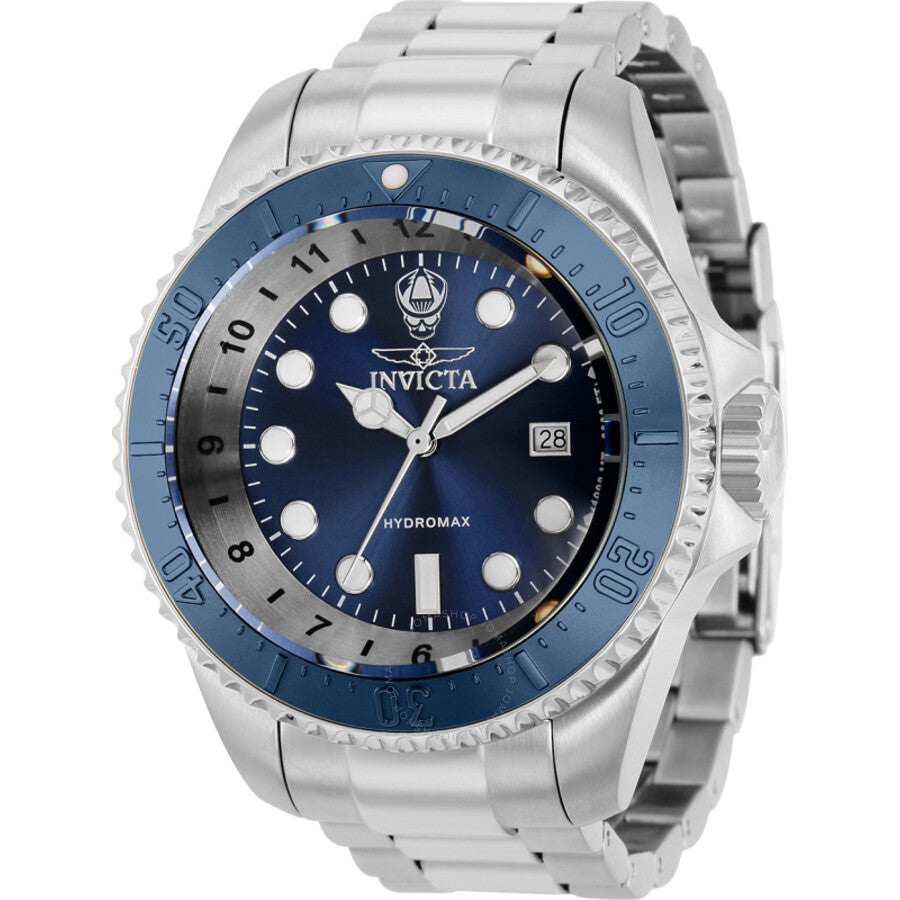 Invicta Hydromax Quartz Blue Dial Men's Watch 38019 - The Watches Men & Co