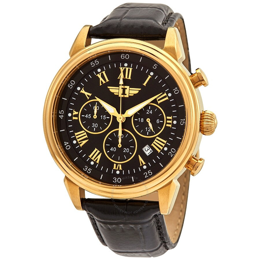 Invicta Invicta I Reloj cronógrafo para hombre con esfera negra IBI-90242-003
