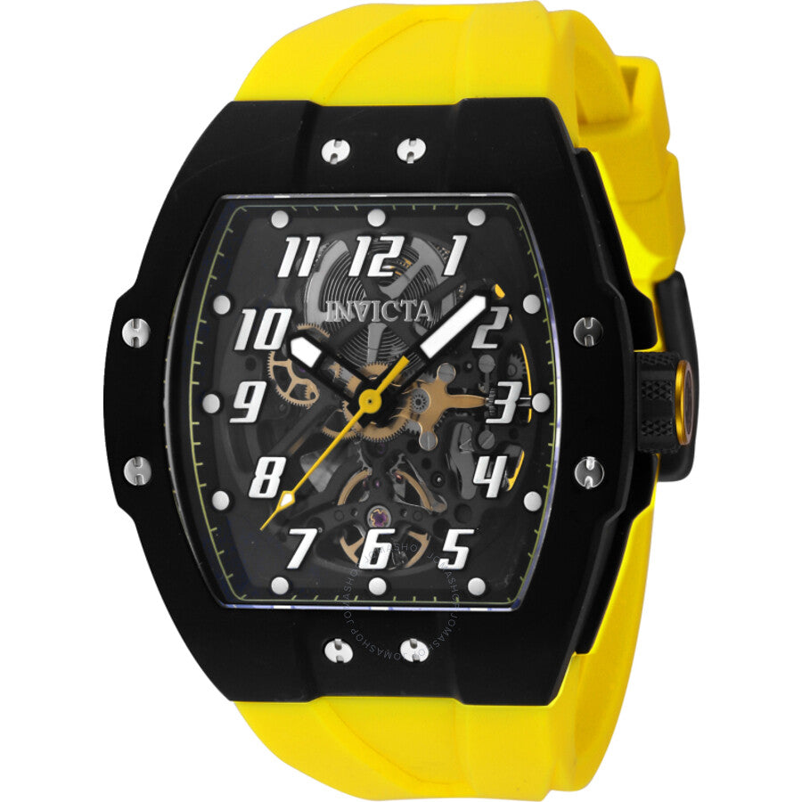 Invicta JM Correa Titanium Automatic Black Dial Men's Watch 44406 - The Watches Men & Co