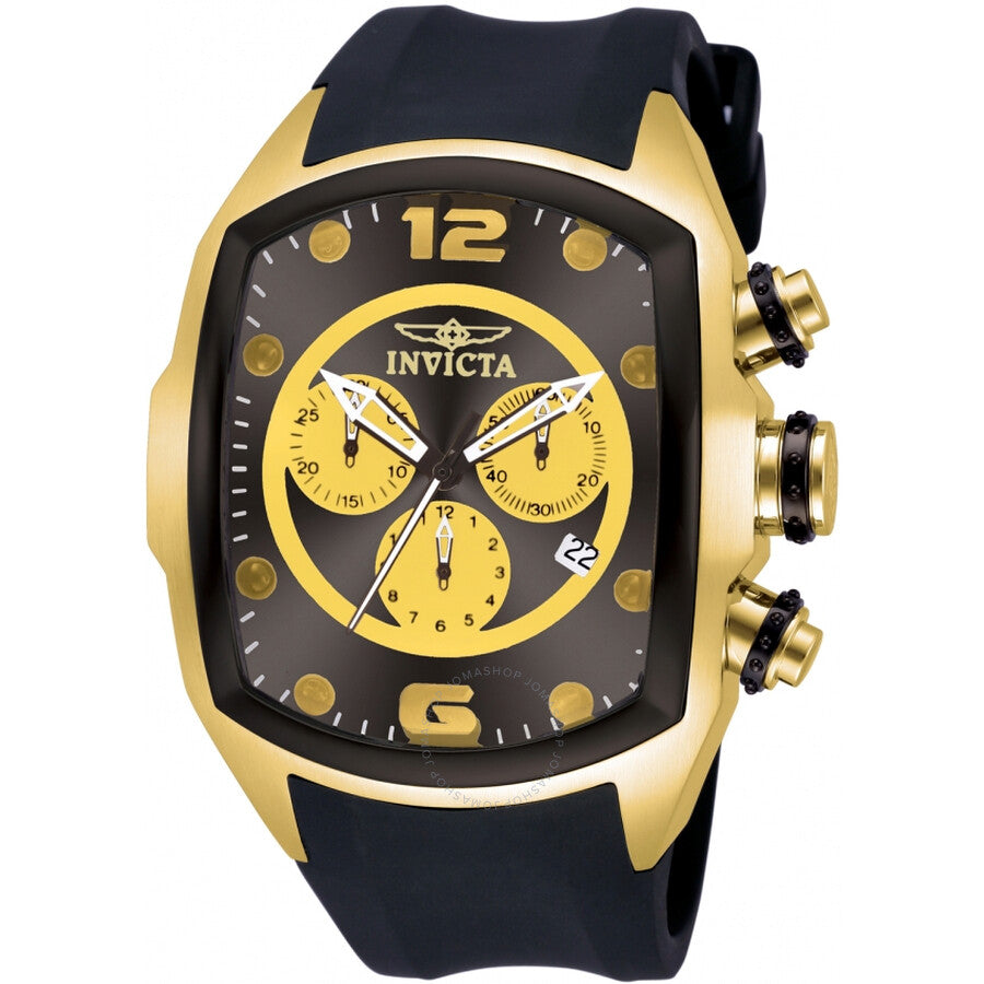 Invicta Lupah Chronograph Black Dial Men's Watch 10067