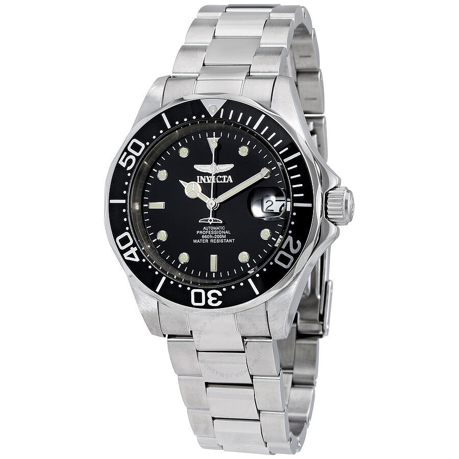 Invicta Mako Pro Diver Automático Negro Dial Hombres Reloj 8926