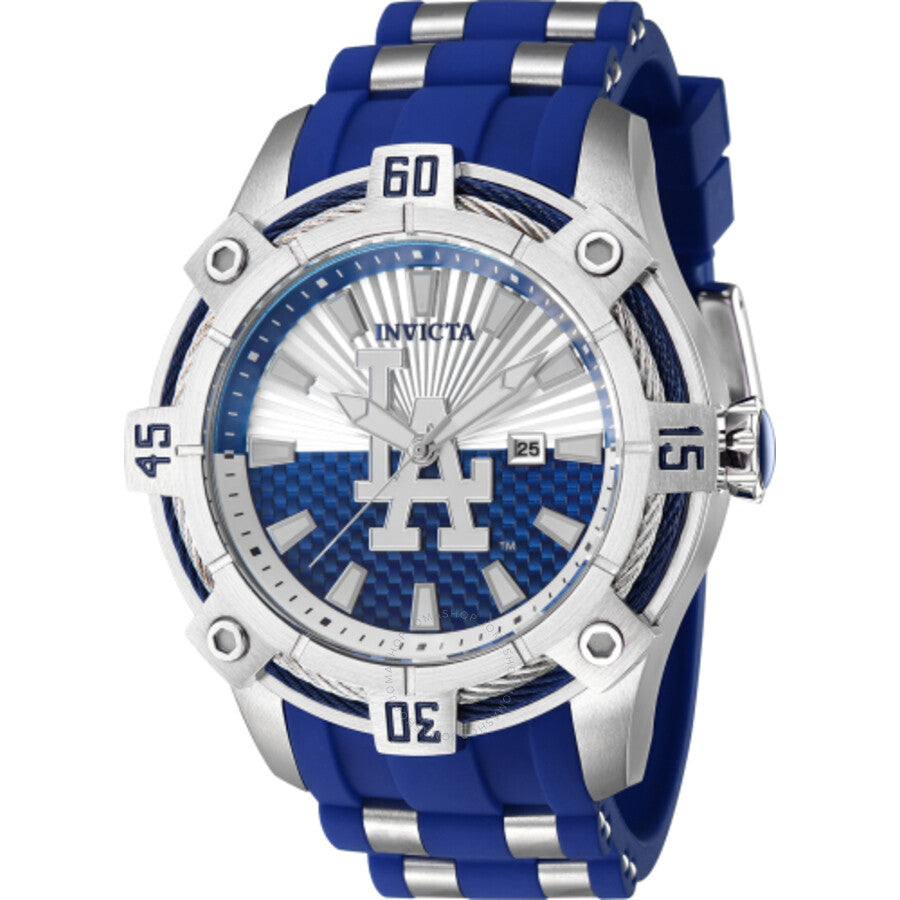 Invicta MLB Los Angeles Dodgers Quartz Men's Watch 43272 - The Watches Men & Co
