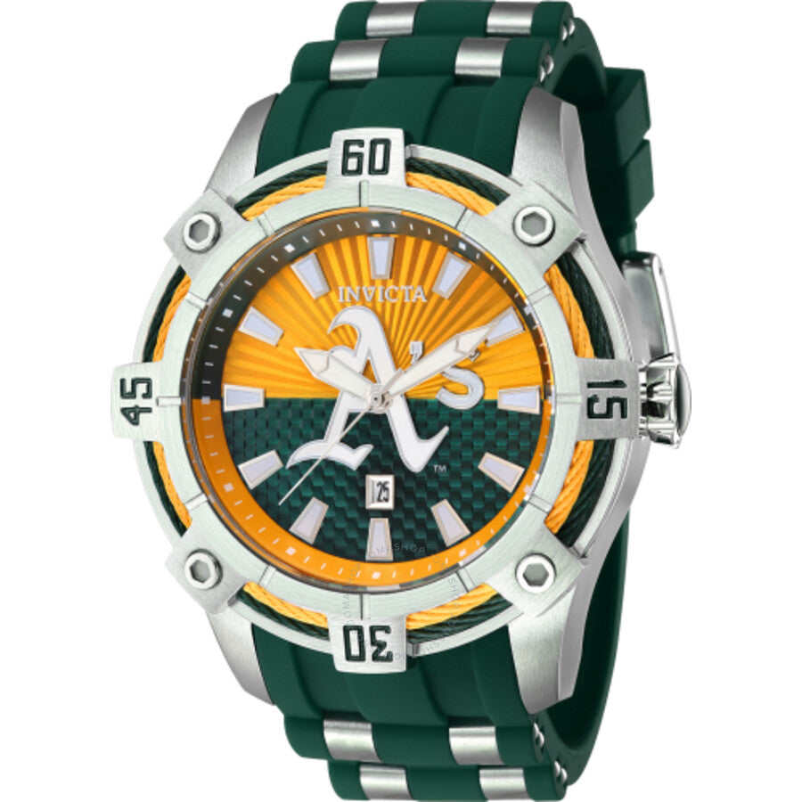 Invicta MLB Oakland Athletics Quartz Men's Watch 43278 - The Watches Men & Co