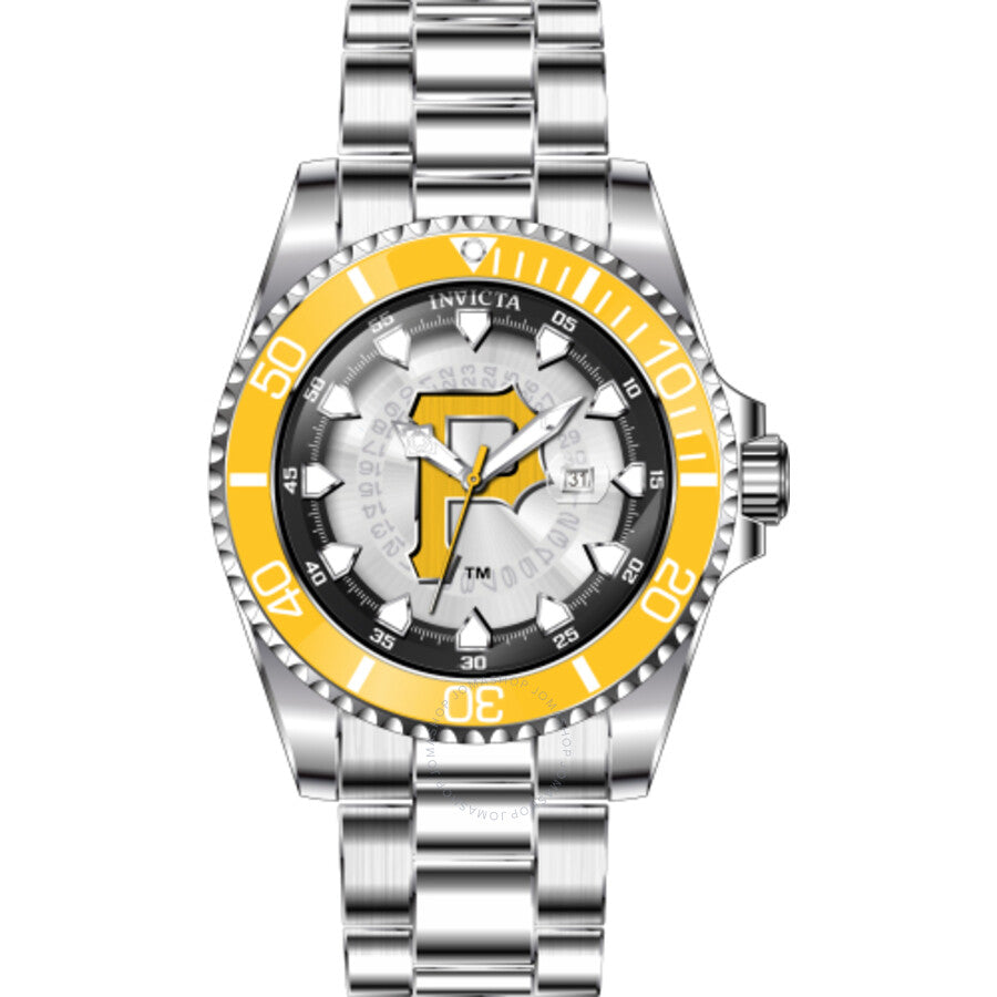 Invicta MLB Pittsburgh Pirates Quartz Men's Watch 43475 - The Watches Men & Co