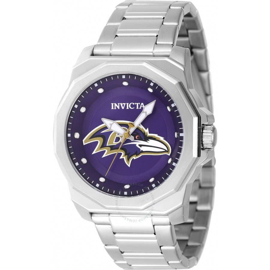 Invicta Nfl Baltimore Ravens Quartz Blue Dial Men's Watch 47927 - The Watches Men & Co
