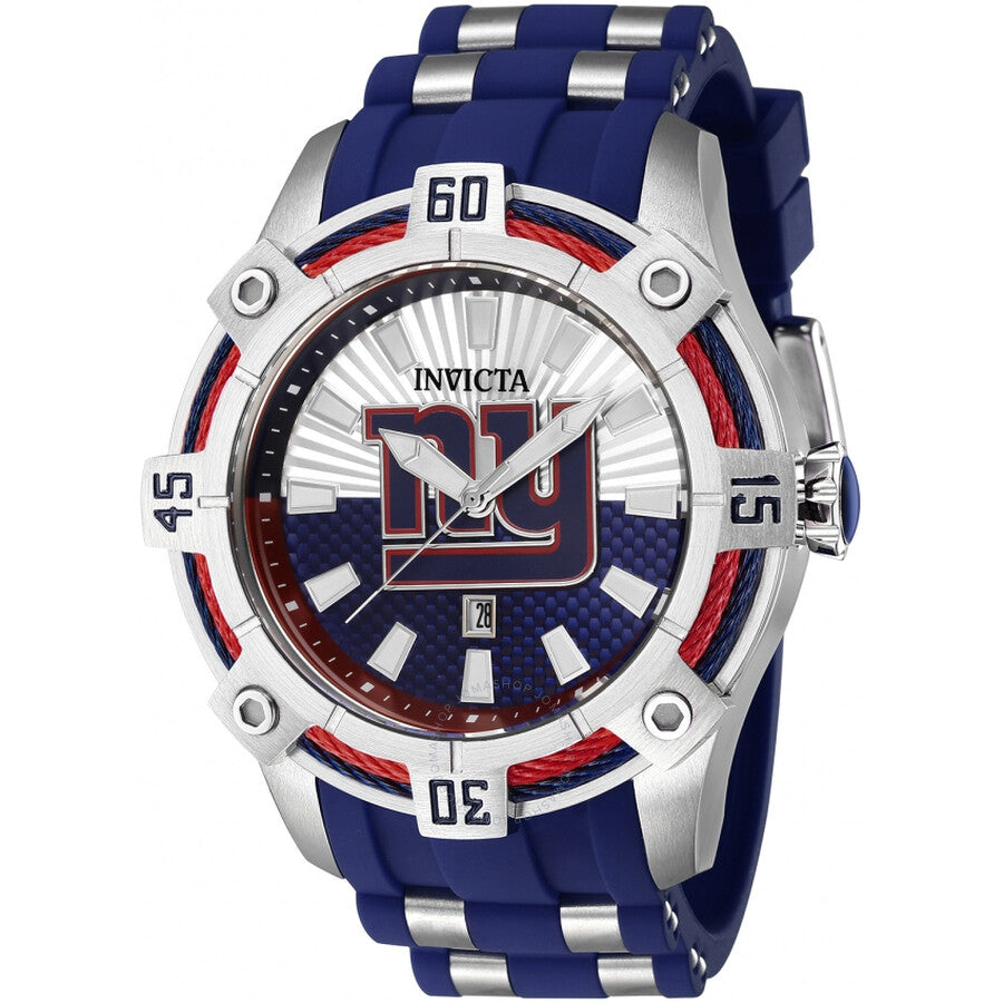 Invicta NFL New York Giants Quartz Blue Dial Men's Watch 42064 - The Watches Men & Co