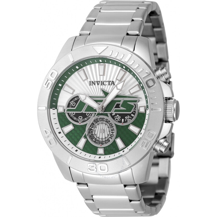 Invicta Nfl New York Jets Chronograph GMT Quartz Men's Watch 47944 - The Watches Men & Co