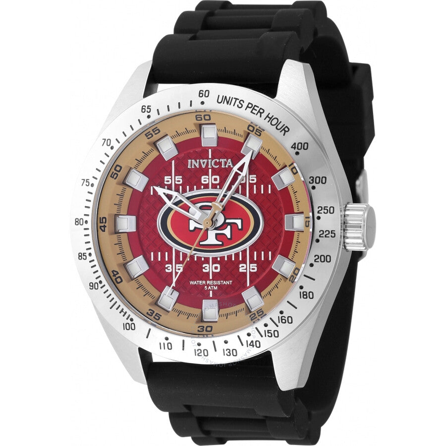 Invicta Nfl San Francisco 49ers Quartz Men's Watch 47860 - The Watches Men & Co
