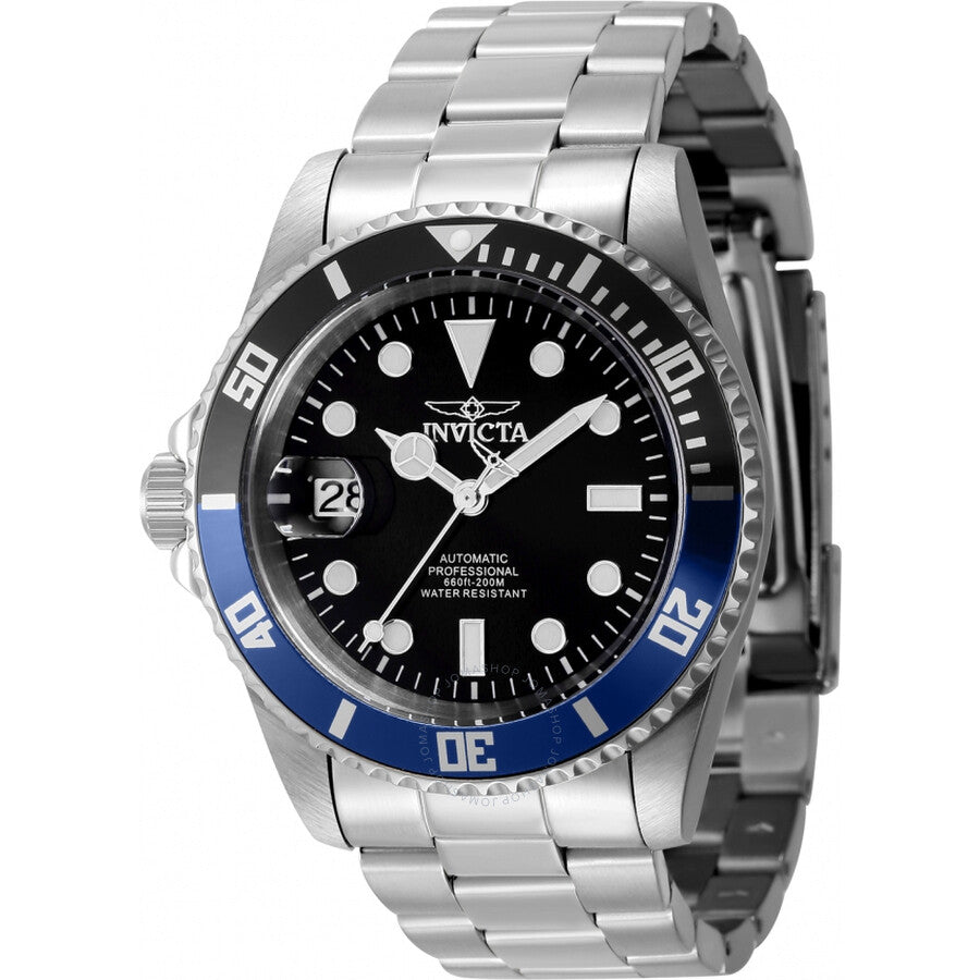 Invicta Pro Diver Automatic Black Dial Batman Bezel Lefty Men's Watch 43977 - The Watches Men & Co