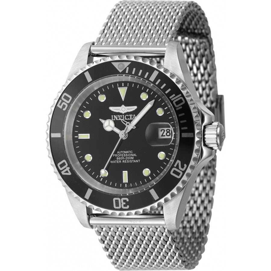 Invicta Pro Diver Automatic Black Dial Men's Watch 47720 - The Watches Men & Co