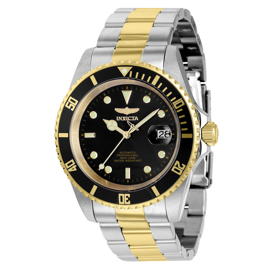 Invicta Pro Diver Automatic Black Dial Men's Watch 8927OBXL - The Watches Men & Co