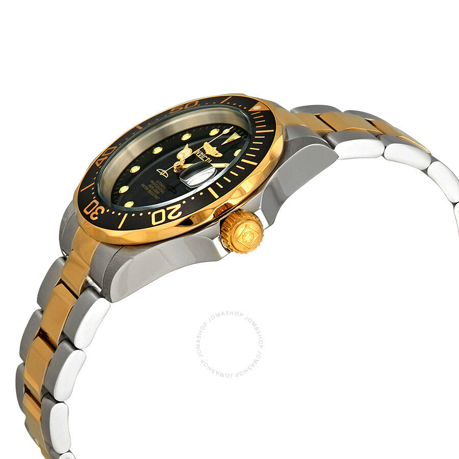 Reloj Invicta Pro Diver automático para hombre, esfera negra, dos tonos, 17043