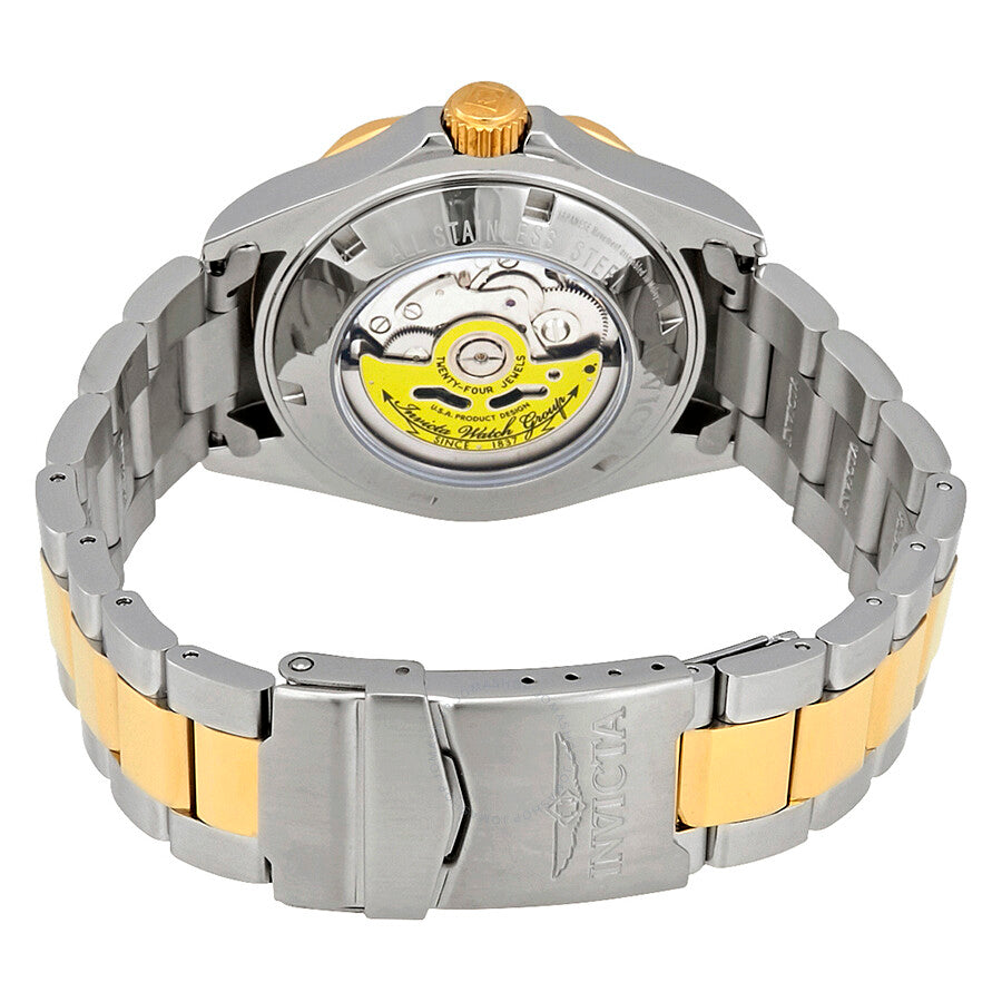 Reloj Invicta Pro Diver automático para hombre, esfera negra, dos tonos, 17043