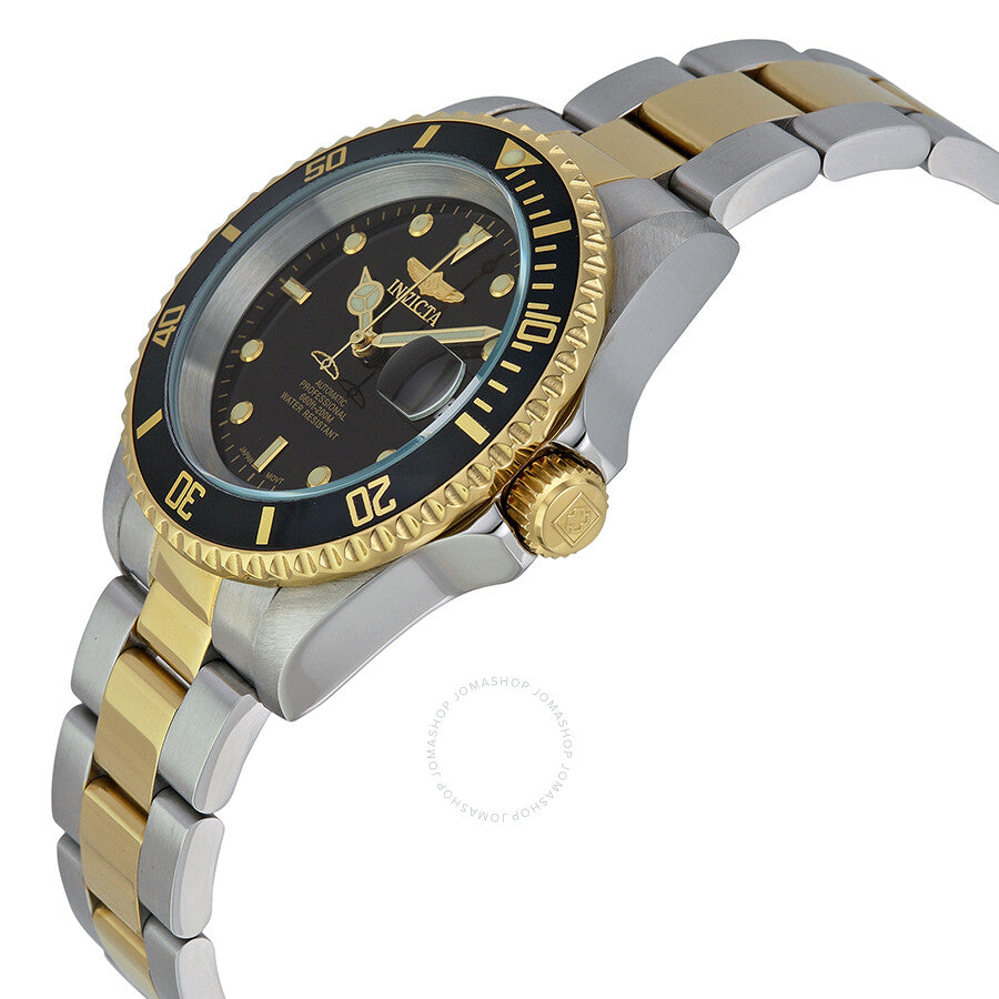 Invicta Pro Diver Automatic Black Dial Two-tone Men's Watch 8927C