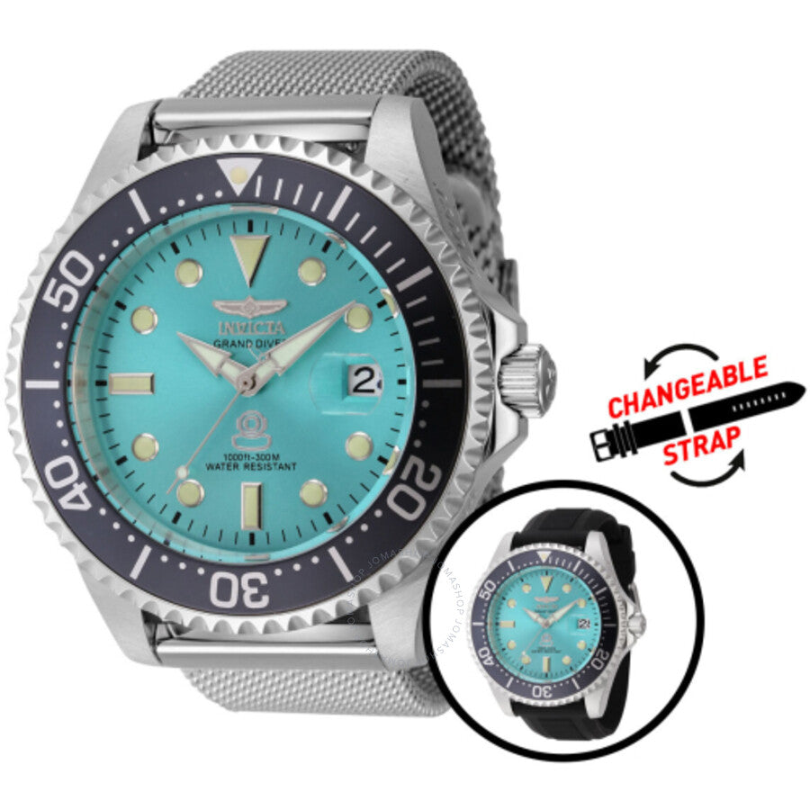 Invicta Pro Diver Automatic Blue Dial Men's Watch 45804 - The Watches Men & Co