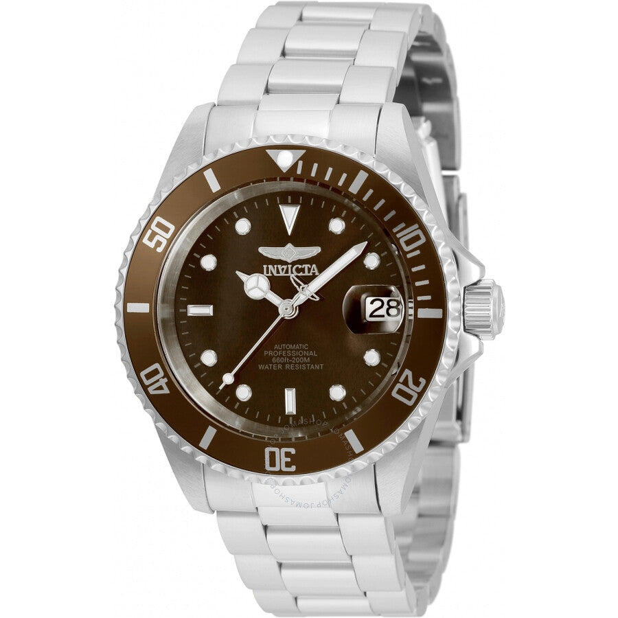 Invicta Pro Diver Automatic Brown Dial Men's Watch 35689 - The Watches Men & Co