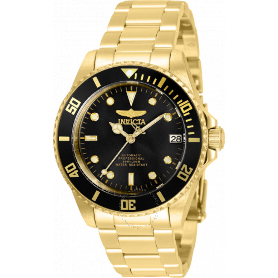 Invicta Pro Diver Black Dial Ladies Watch 35709 - The Watches Men & Co