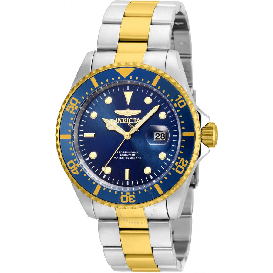 Invicta Pro Diver Blue Dial Two-tone Men's Watch 22058 - The Watches Men & Co
