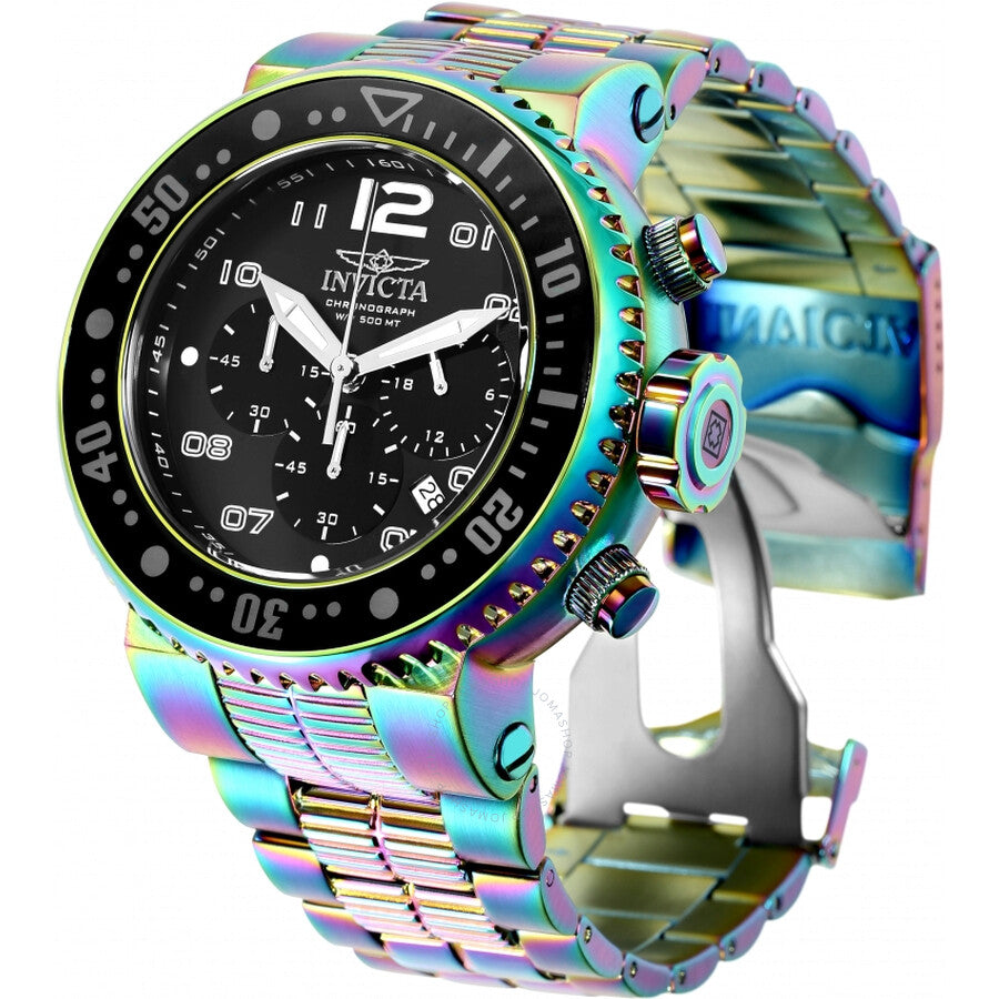 Invicta Pro Diver Chronograph Black Dial Men's Watch 25078