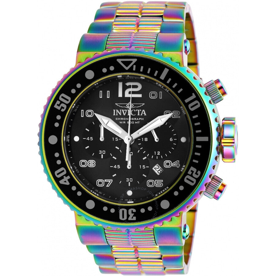 Invicta Pro Diver Chronograph Black Dial Men's Watch 25078