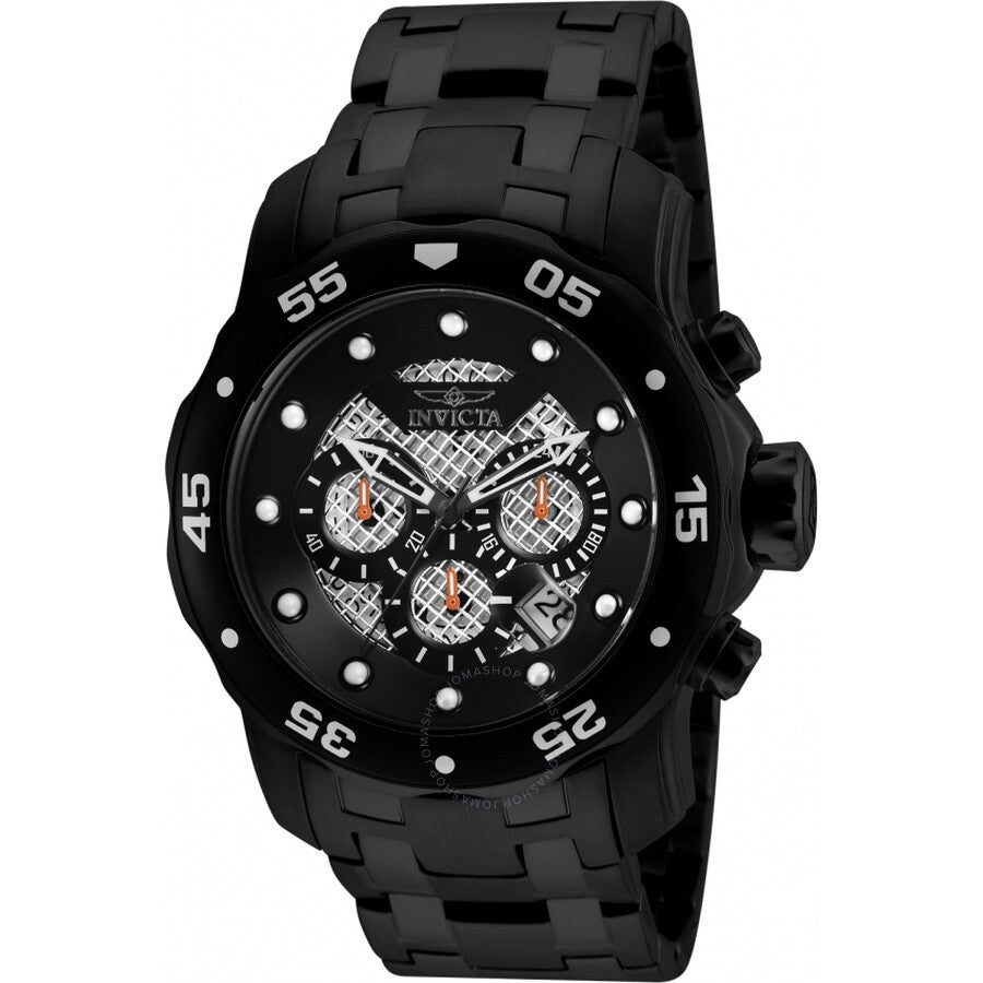 Invicta Pro Diver Chronograph Black Dial Men's Watch 25334 - The Watches Men & Co