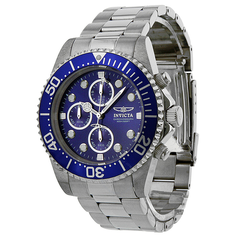 Invicta Pro Diver Chronograph Blue Dial Men's Watch 1769