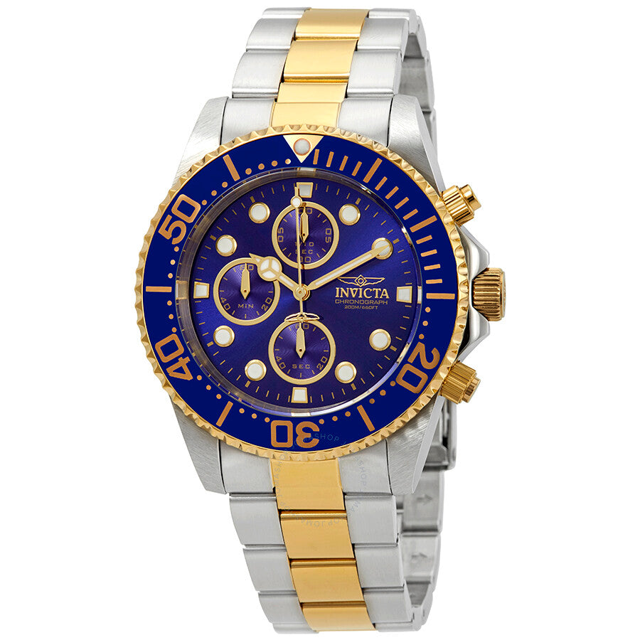 Invicta Pro Diver Chronograph Blue Dial Men's Watch 1773