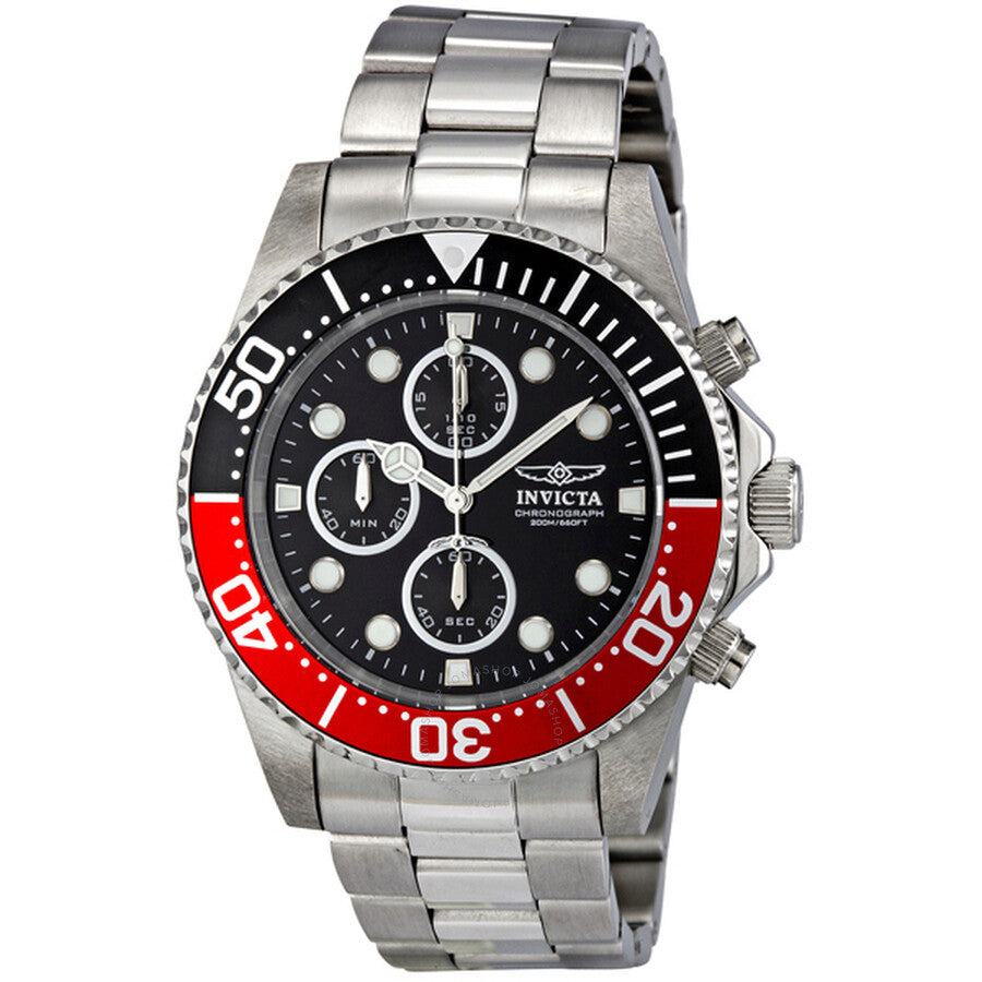 Invicta Pro Diver Chronograph Coke Bezel Men's Watch 1770