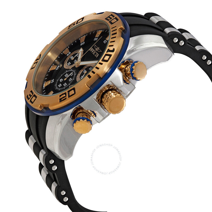 Invicta Pro Diver Chronograph Quartz Black Dial Men's Watch 30765