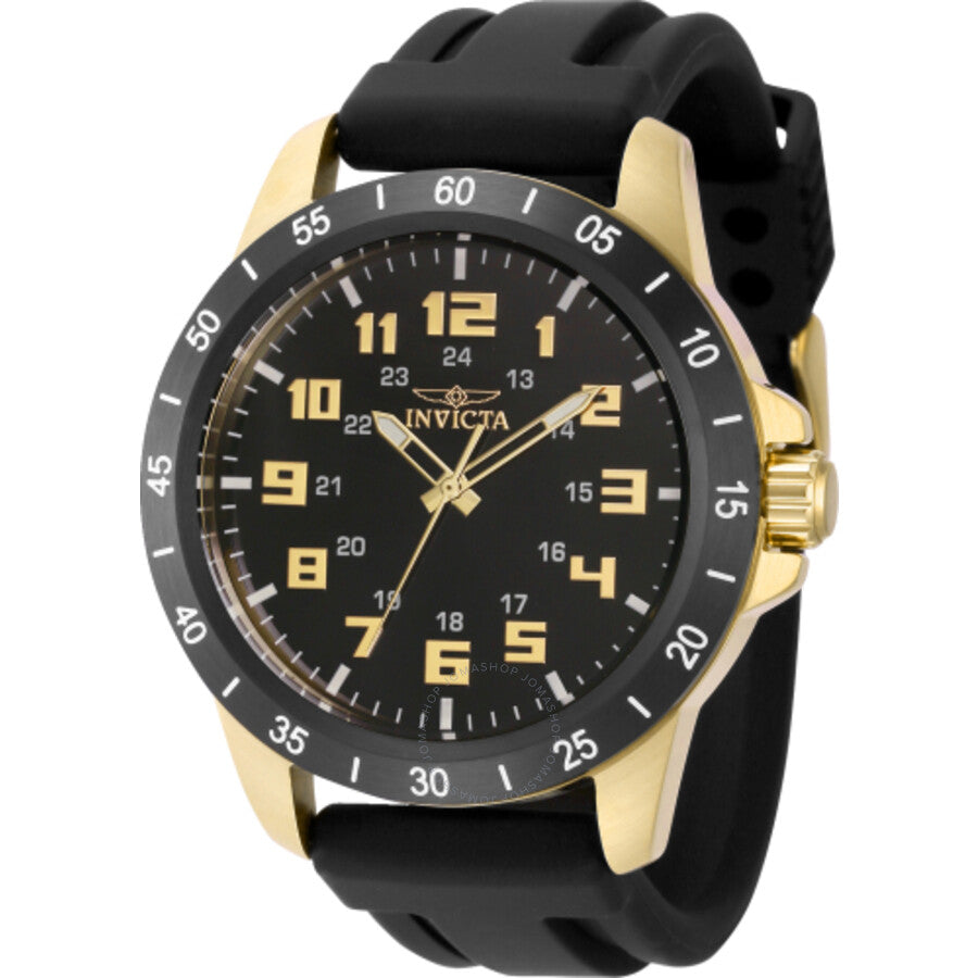 Invicta Pro Diver Quartz Black Dial Men's Watch 40005 - The Watches Men & Co