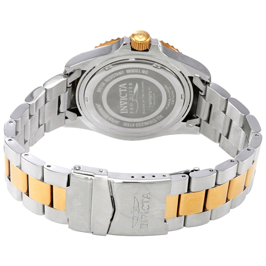 Invicta Pro Diver Quartz Black Dial Two-tone Men's Watch 30944