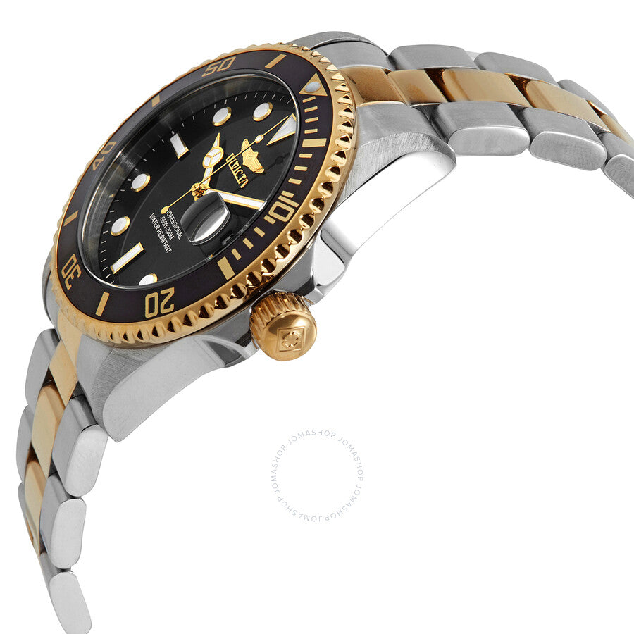 Invicta Pro Diver Quartz Black Dial Two-tone Men's Watch 33269