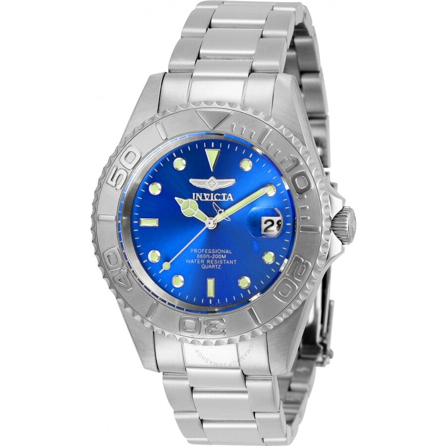 Invicta Pro Diver Quartz Blue Dial Stainless Steel Men's Watch 29938