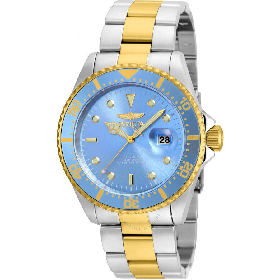 Invicta Pro Diver Quartz Blue Dial Two-tone Men's Watch 22060 - The Watches Men & Co