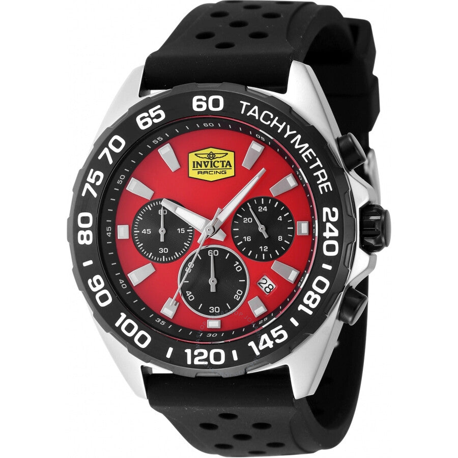 Invicta Invicta Racing Chronograph GMT Quartz Red Dial Men's Watch 47772 - The Watches Men & Co