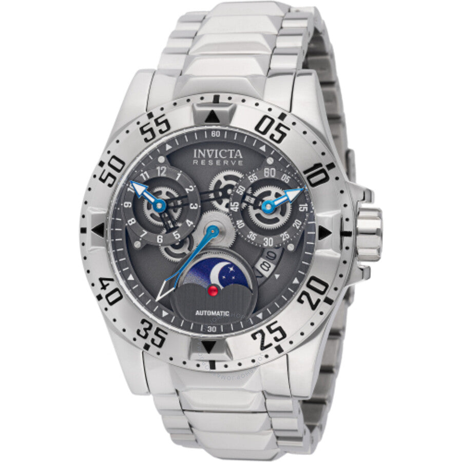 Invicta Reserve Excursion Automatic Gunmetal Dial Men's Watch 47570 - The Watches Men & Co