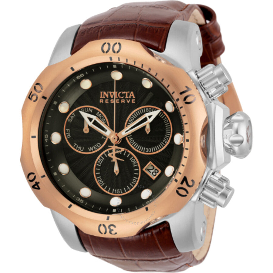 Invicta Reserve Venom Chronograph Date Quartz Gunmetal Dial Men's Watch 32958 - The Watches Men & Co