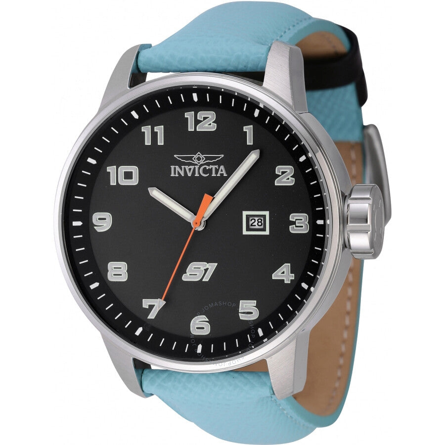 Invicta S1 Rally Quartz Black Dial Men's Watch 44957 - The Watches Men & Co