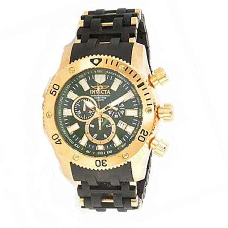 Invicta Sea Spider Chronograph Black Dial Men's Watch 0140