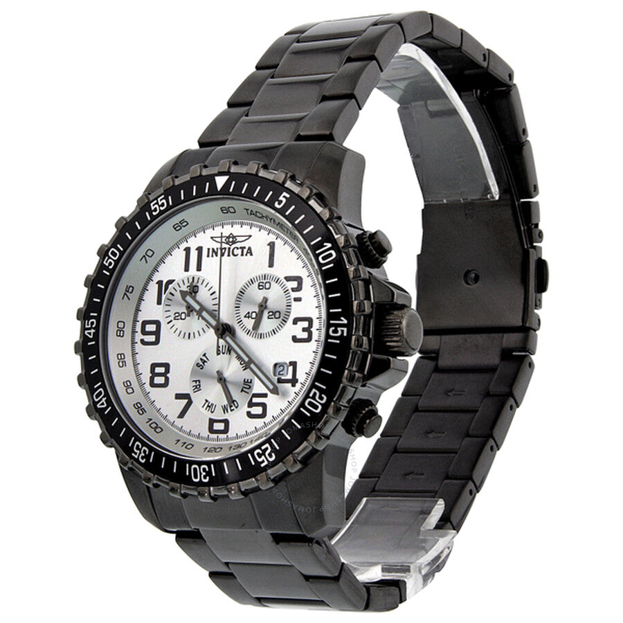 Invicta Specialty Pilot Chronograph Silver Dial Men's Watch 11370