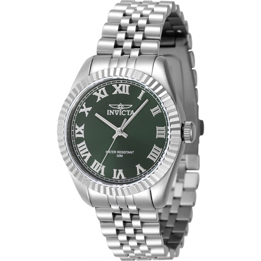 Invicta Specialty Quartz Green Dial Ladies Watch 47410 - The Watches Men & Co