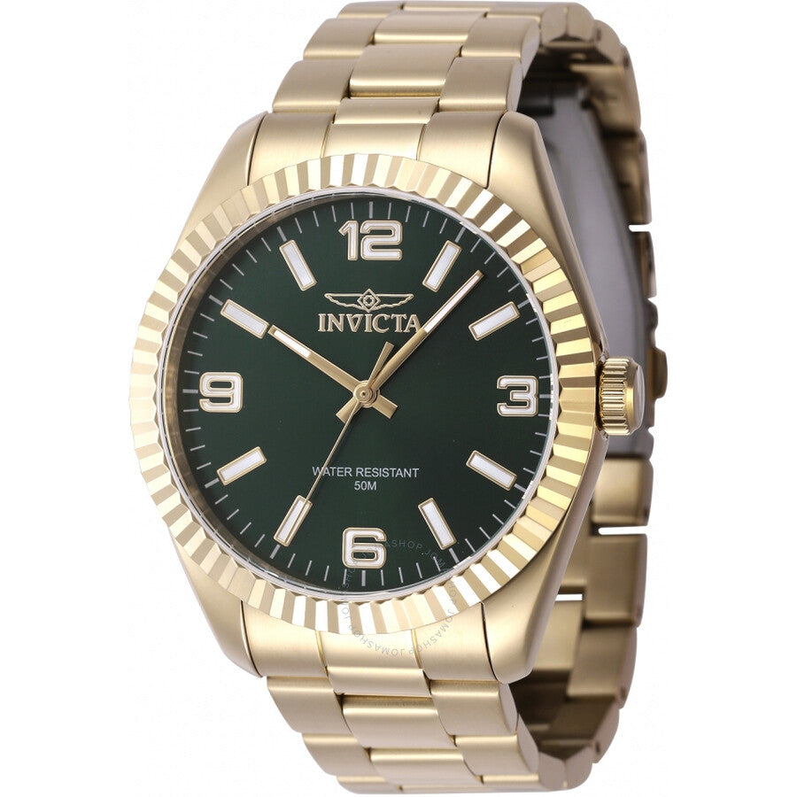 Invicta Specialty Quartz Green Dial Men's Watch 47459 - The Watches Men & Co